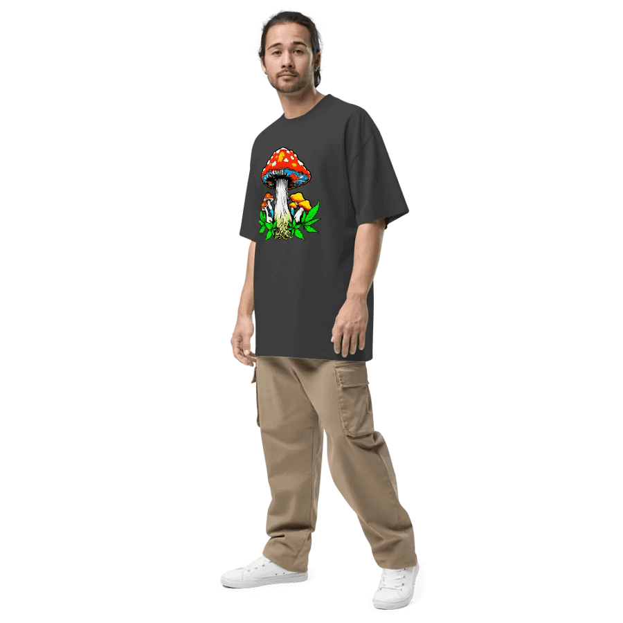[Groovy Shrooms 2] Oversized T-Shirt product image (5)
