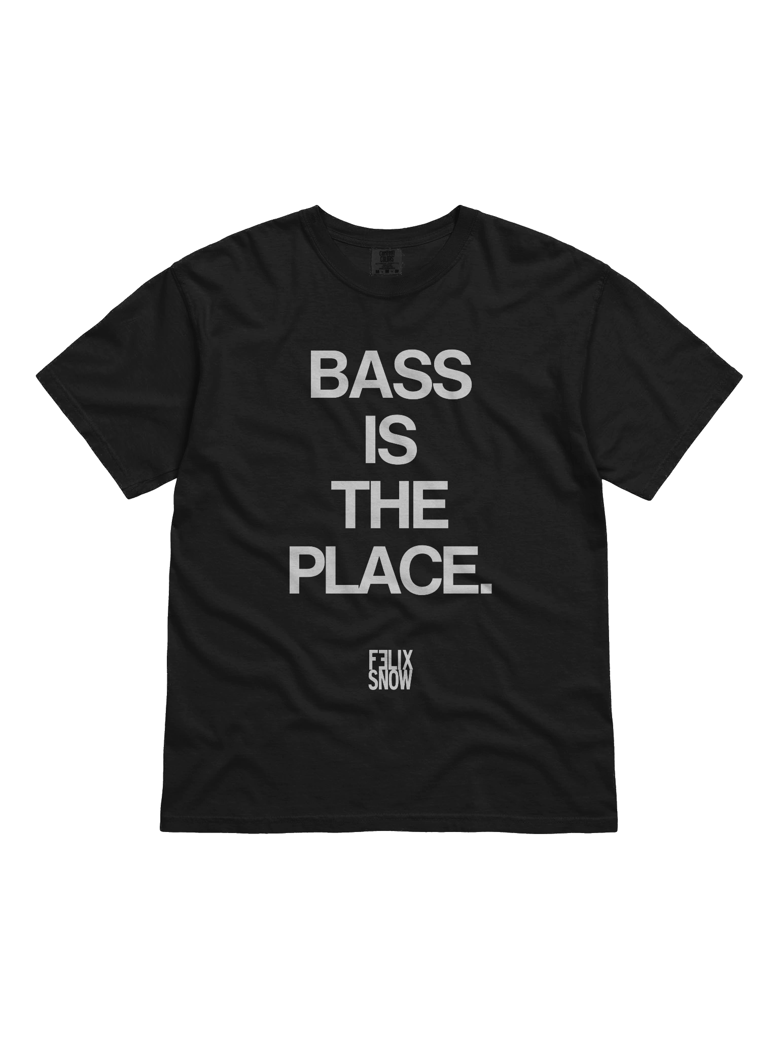 Bass Is the Place - Felix Snow Tee product image (1)