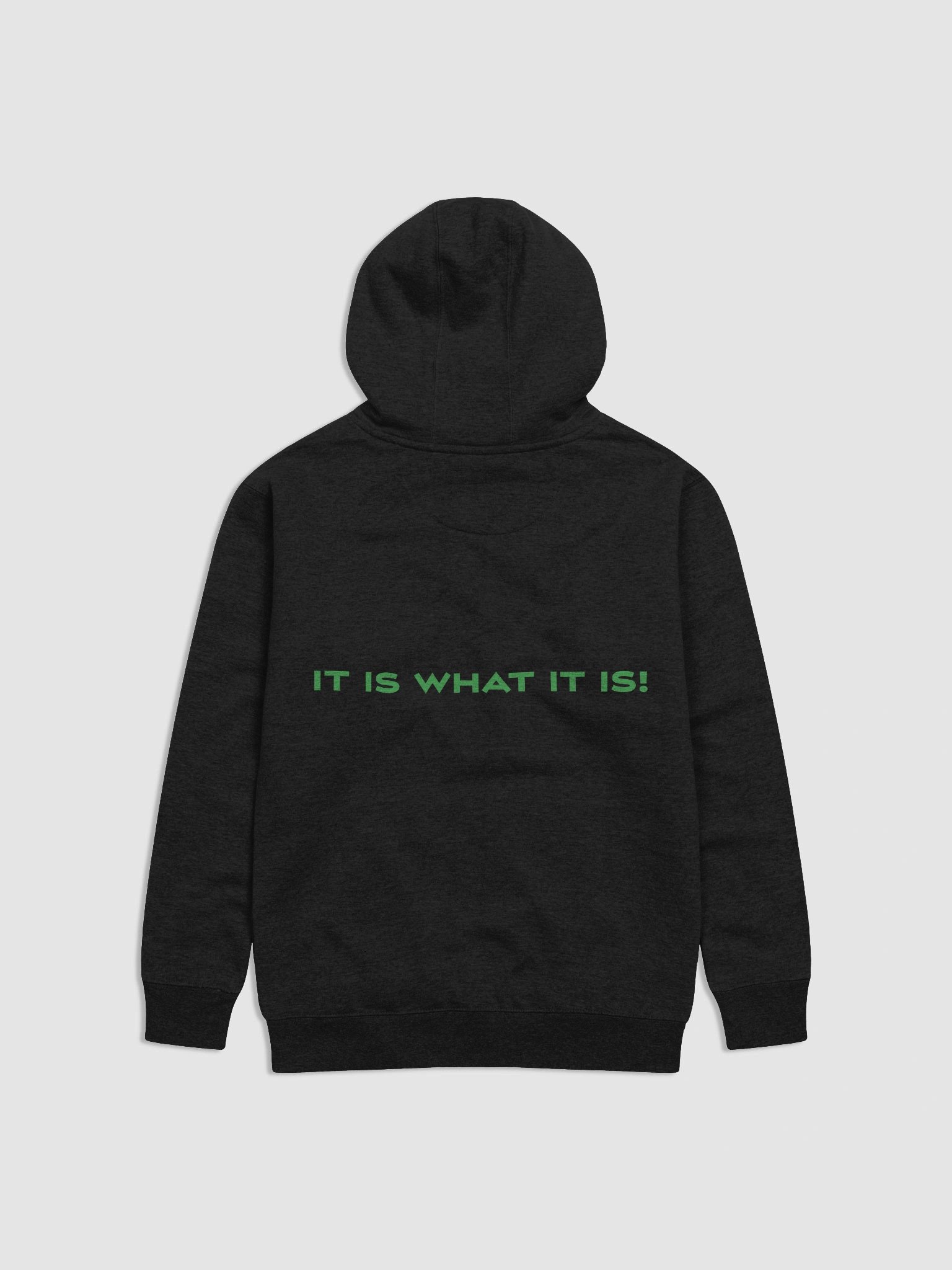 FAFO/ IT IS WHAT IT IS Green Bold Hoodie product image (2)