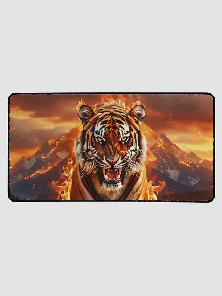 Inferno Tiger Desk Mat product image (1)