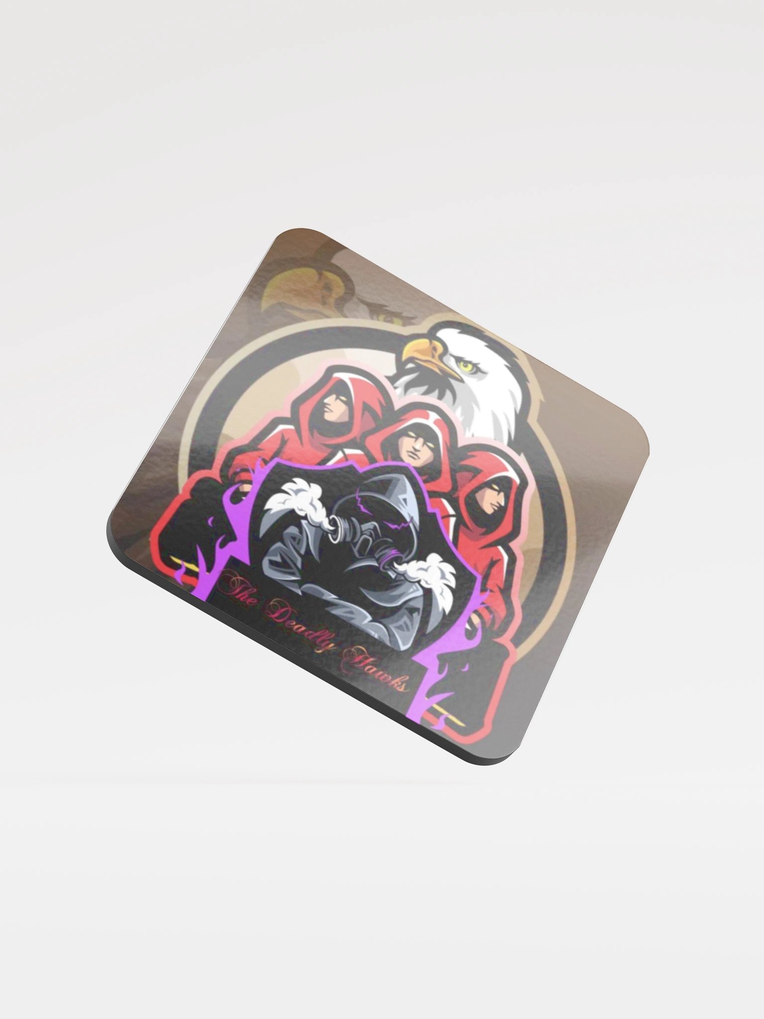 Mystic Eagle Cork Coaster product image (1)