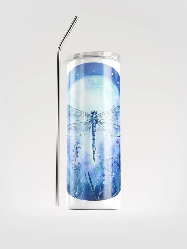 Moonlit Dragonfly Stainless Steel Tumbler product image (2)