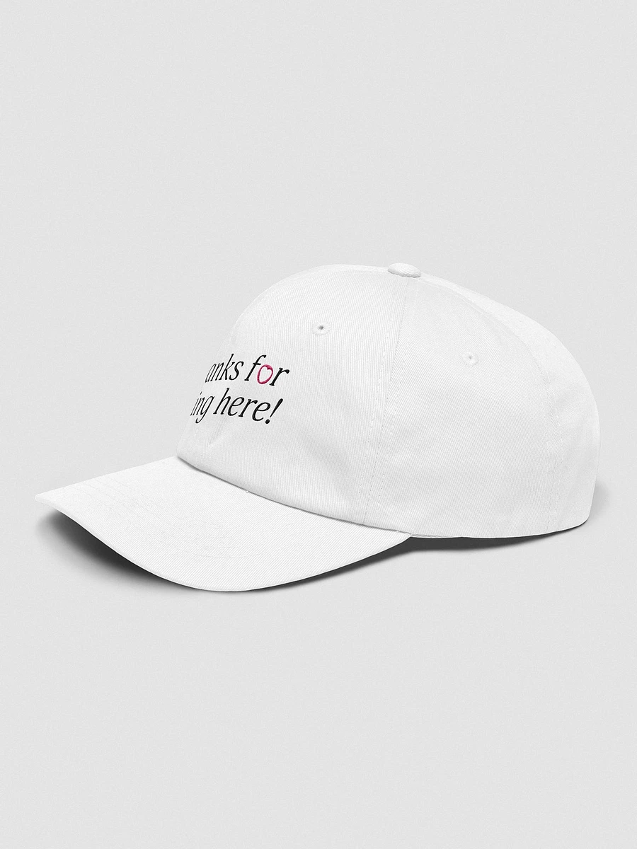 thanks for being here! Hat (Pink) product image (10)