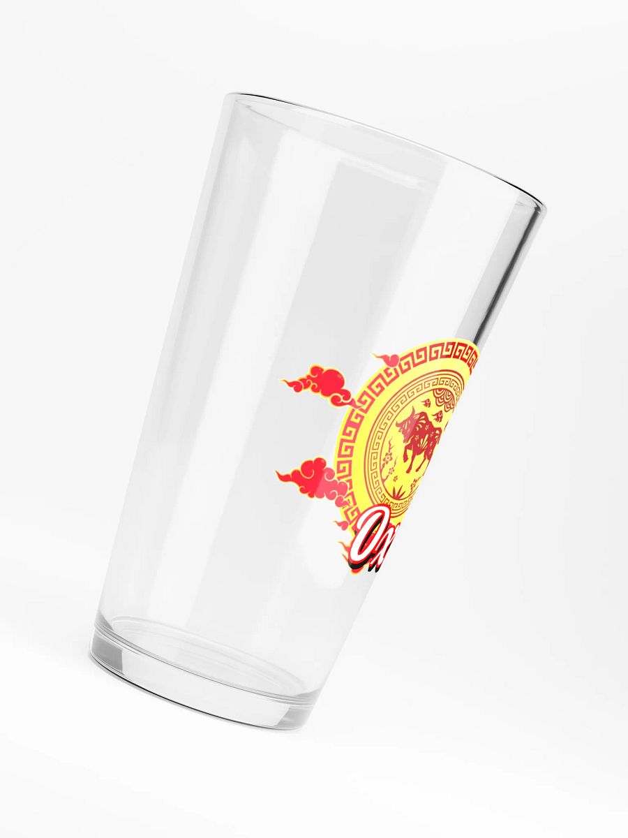 Ox - Chinese Zodiac Pint Shaker Glass product image (6)