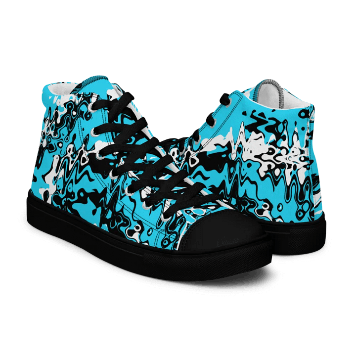 Cyberblue, High Top Canvas Shoes (mens) product image (1)