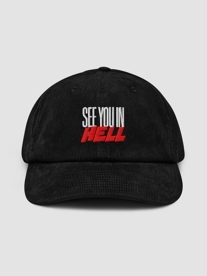 See You In Hell Corduroy Hat product image (1)