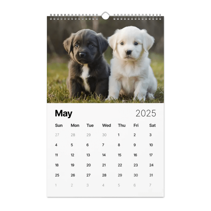 CZ229 Puppies Calendar product image (10)