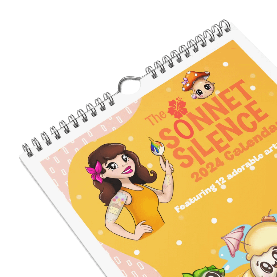 The Sonnet Silence 2024 Calendar product image (5)