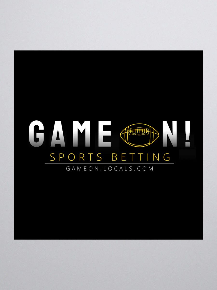 Game On! Sports Betting Kiss Cut Stickers product image (1)