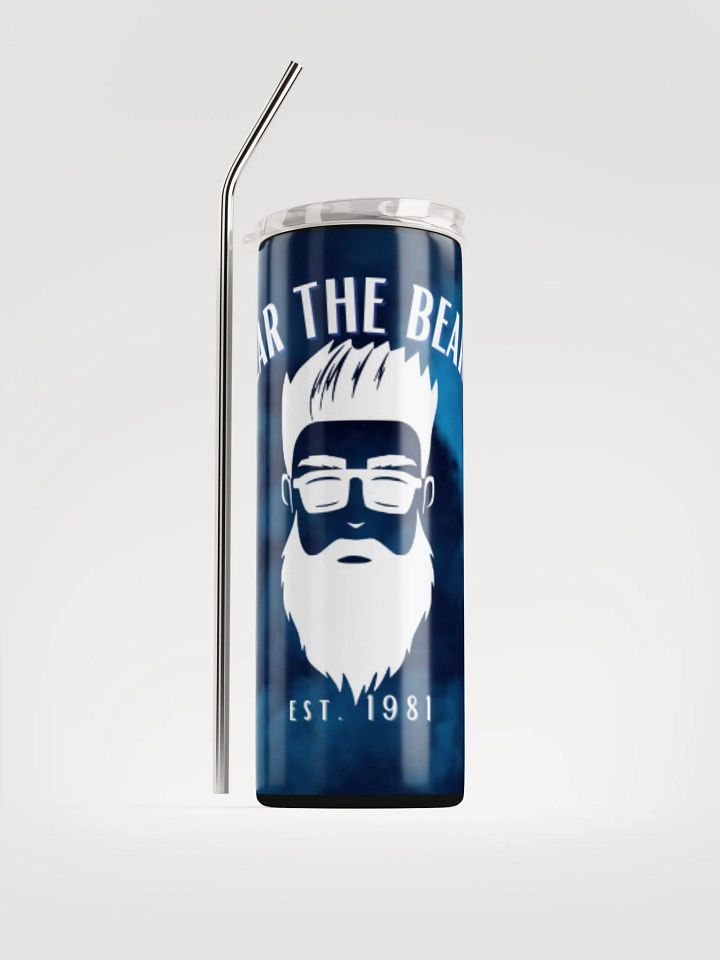 Fear the Beard Tumbler w/Straw product image (1)