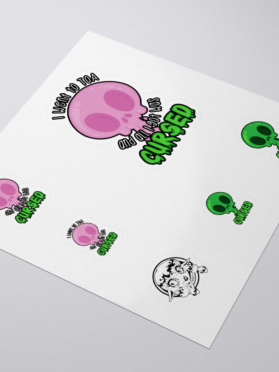 All I Got Was Cursed - Paladin - Sticker Sheet product image (3)
