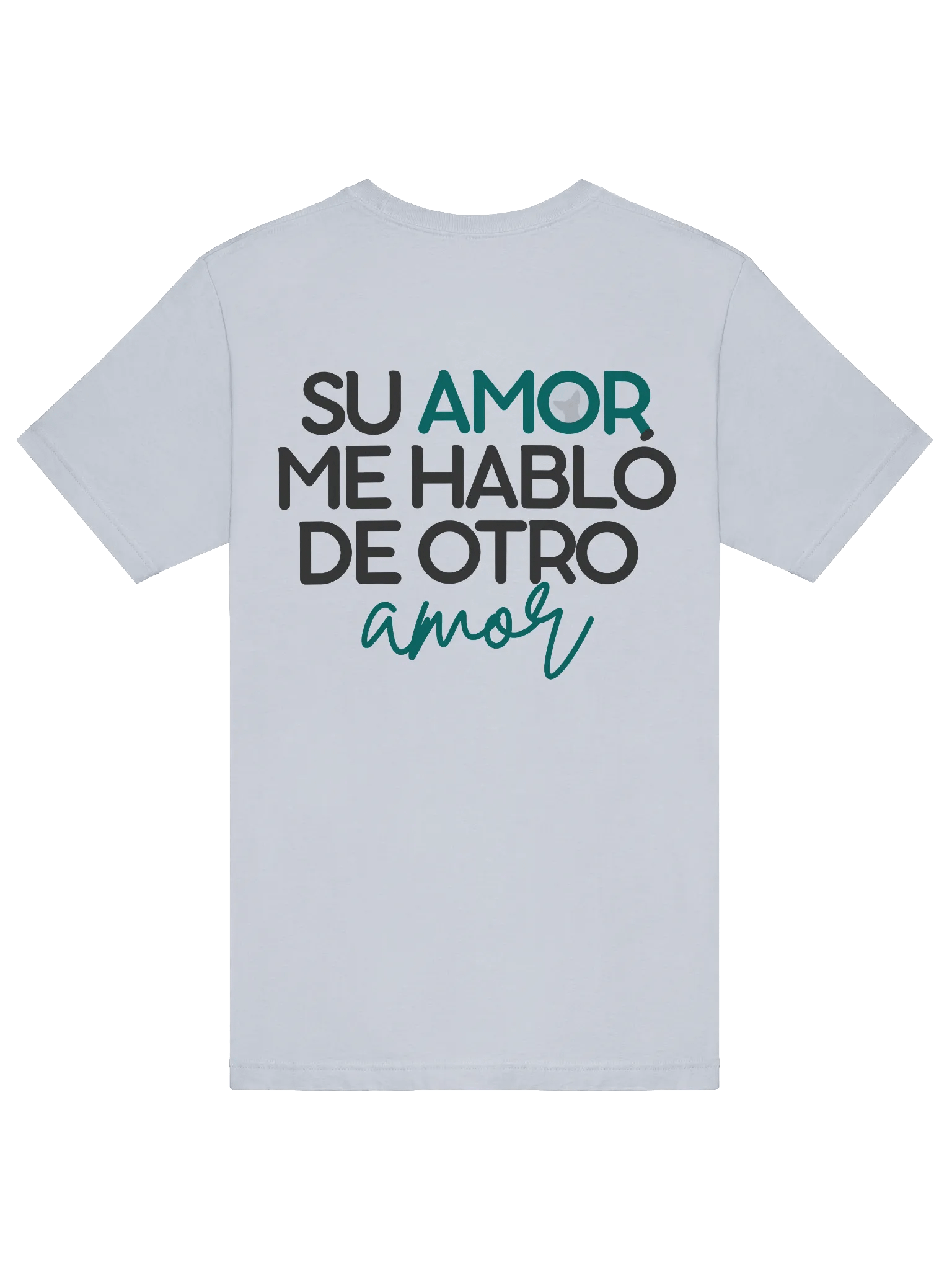 DoGod Camiseta Mujer Su Amor Me Habló | Texto Oscuro product image (2)