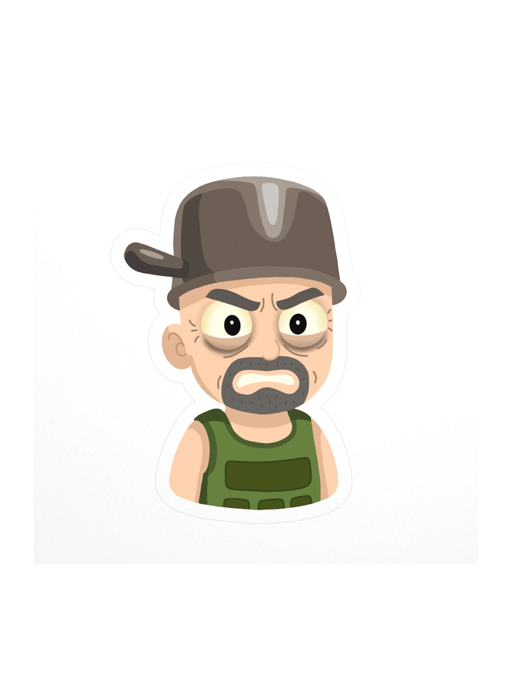 Cranky Frank Sticker product image (1)