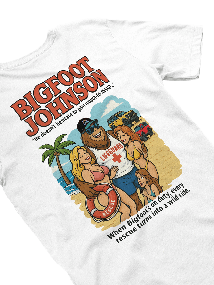 Bigfoot Johnson Lifeguard Tee (White) product image (4)