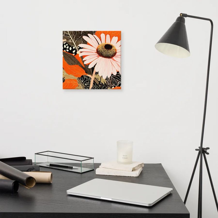 2312-20 Expressive Floral - Canvas Print - sm product image (8)