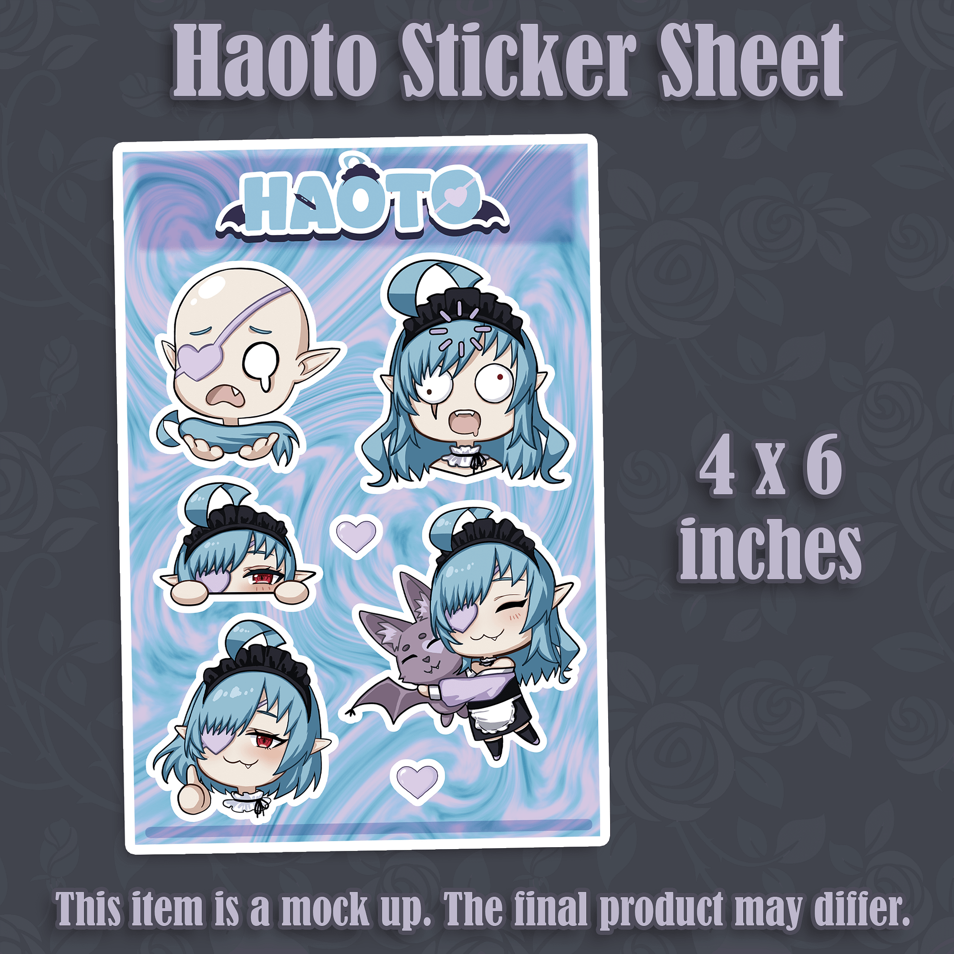 Haoto Birthday Sticker Sheet [PREORDER] product image (1)