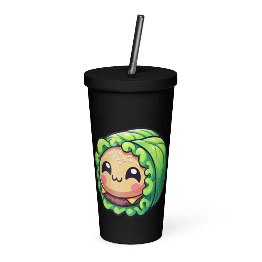 Whimsical Burger Buddy Insulated Tumbler product image (3)