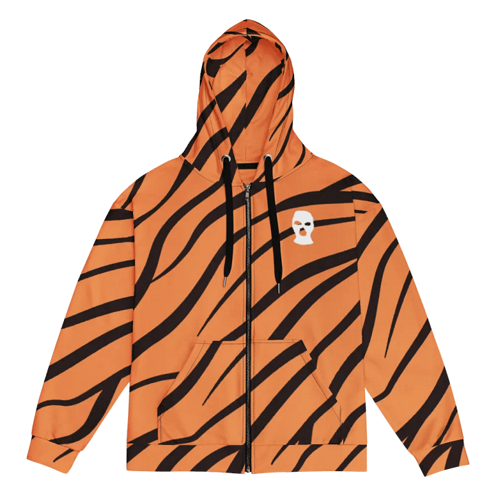 WHITE SKI MASK TIGER HOODIE product image (1)