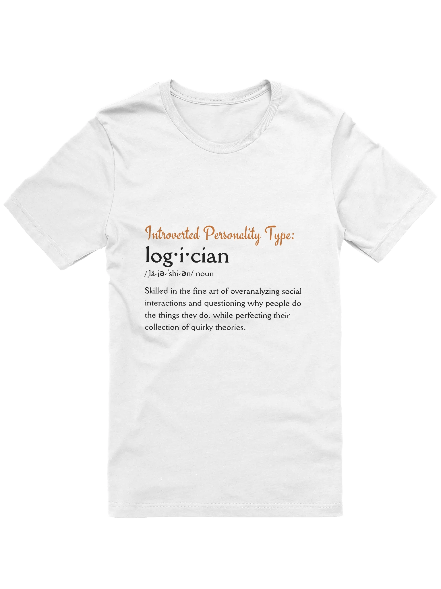 Logician Introverted Personality Type T-Shirt product image (2)