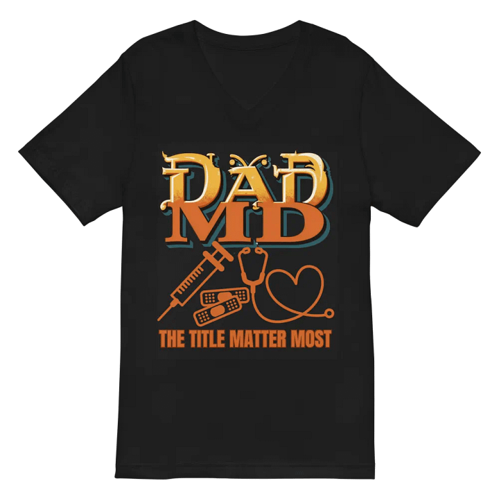 DAD MD Medical Typography T-Shirt product image (3)