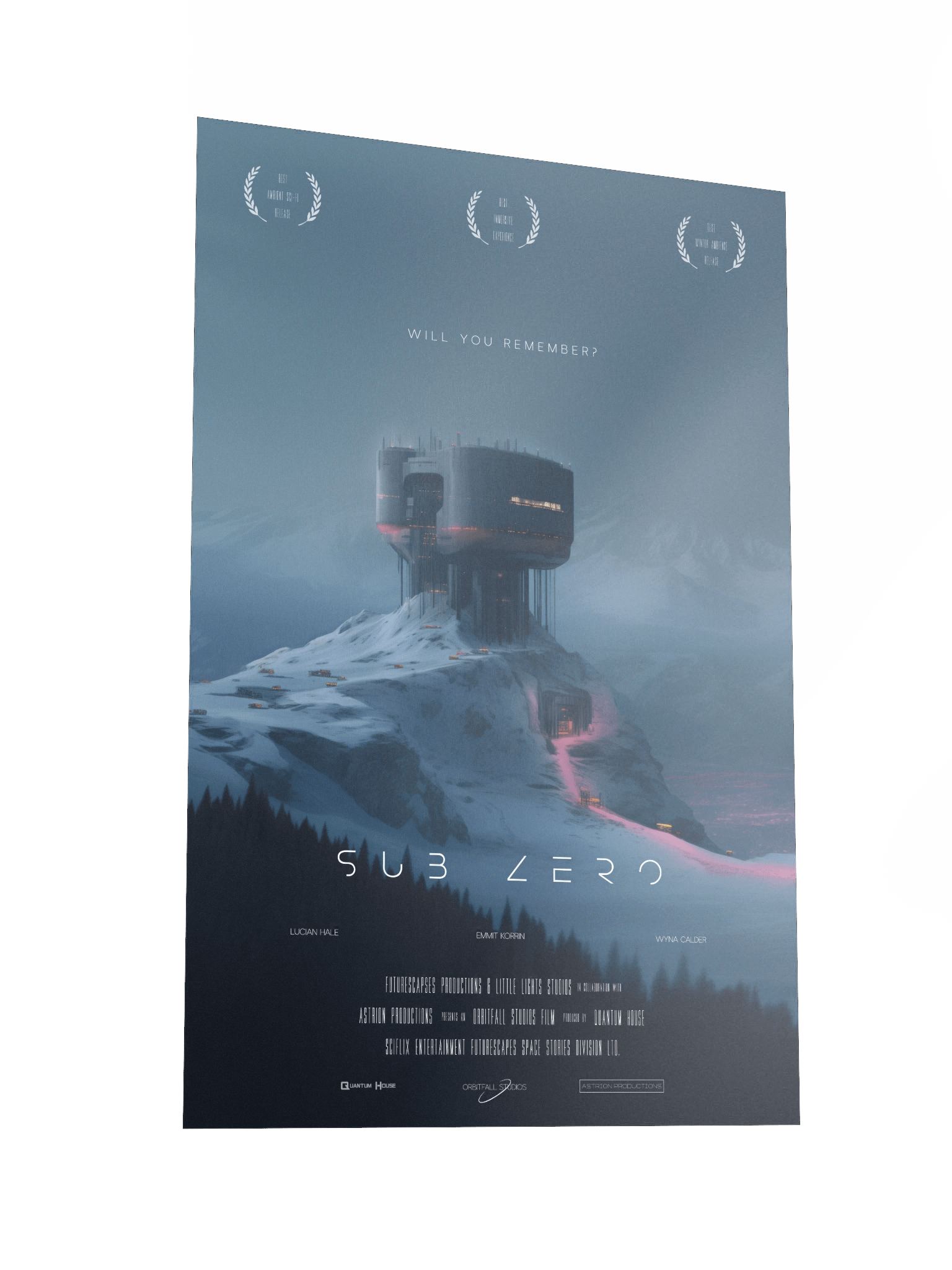 Sub Zero - Faux Movie Poster product image (2)