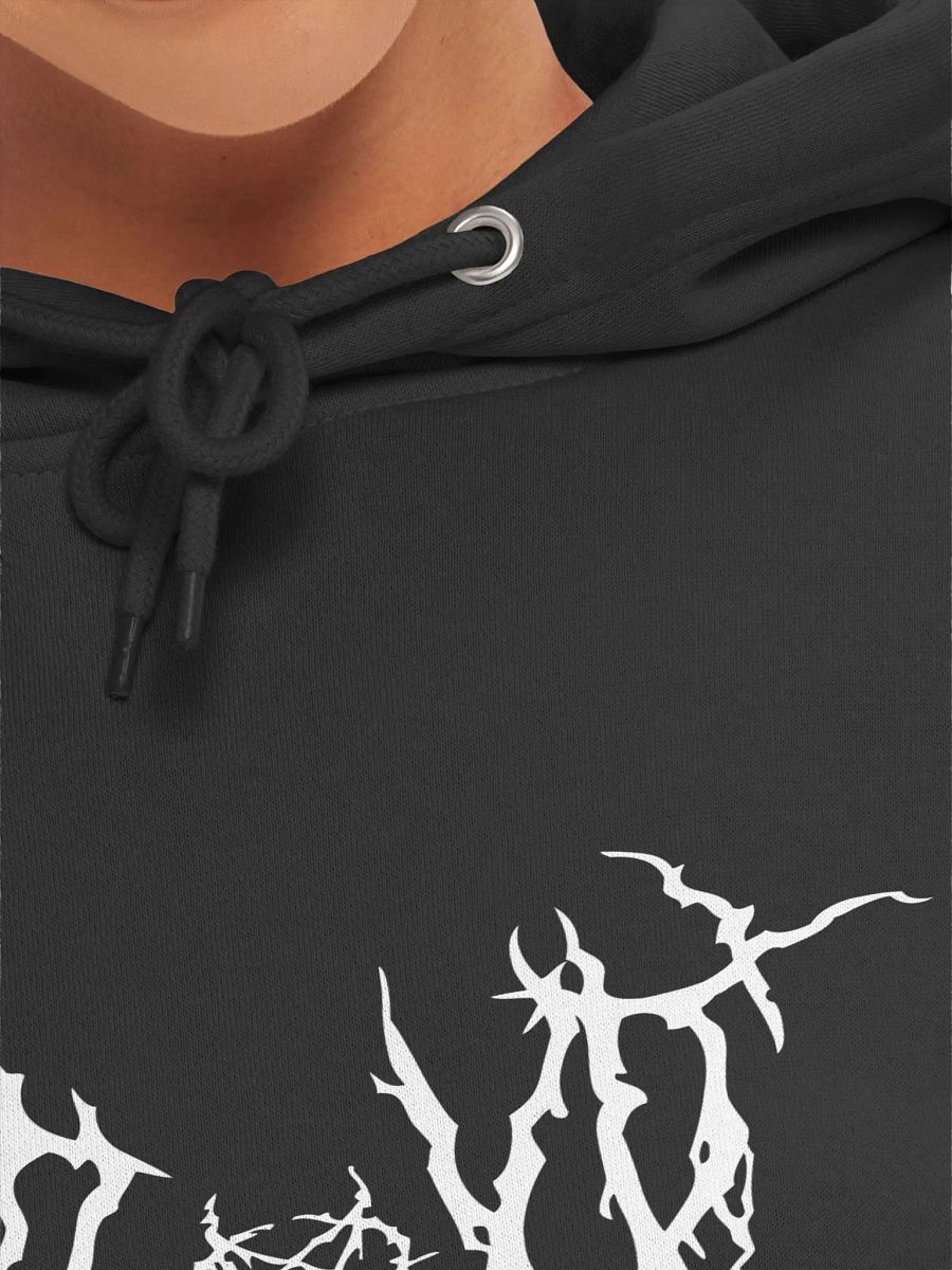 Liz XP Metal White Logo Unisex Hoodie product image (7)
