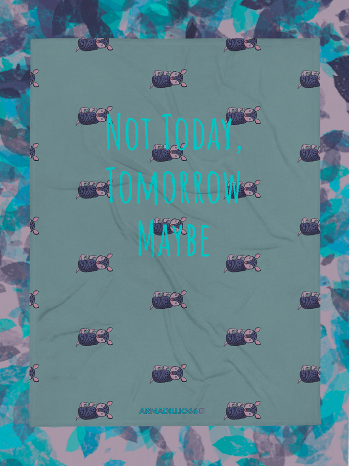 I Can't People Today, So I Burrito Blanket product image (1)
