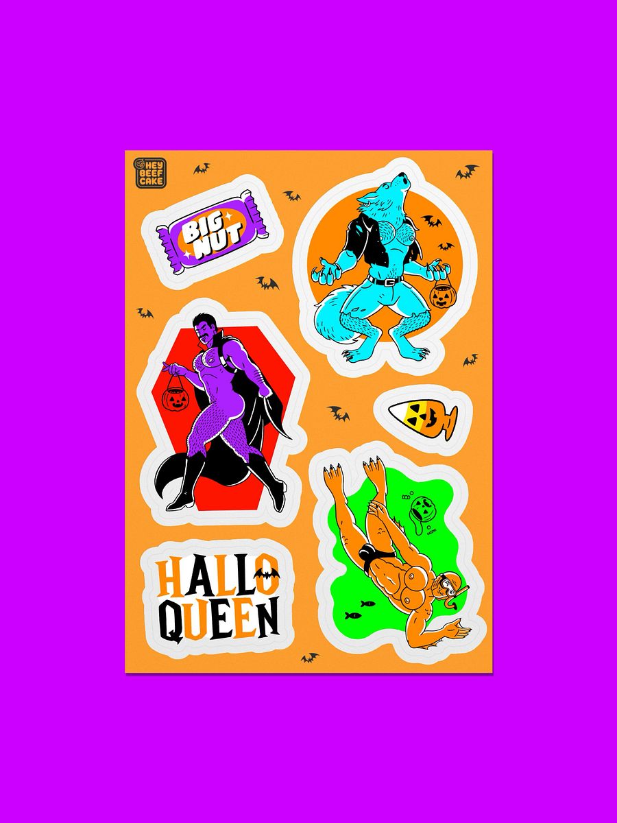 THICC or TREAT 2024 Sticker Sheet 2 product image (6)