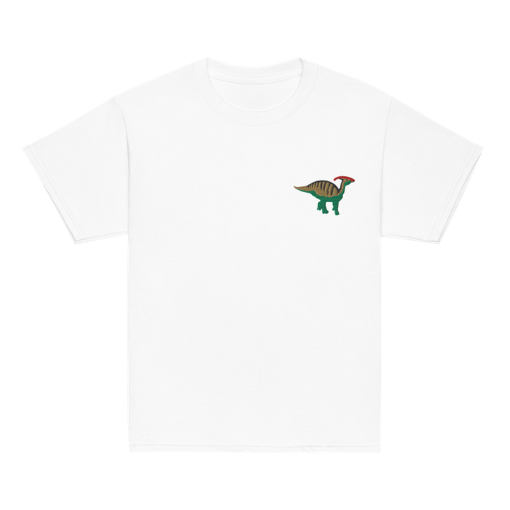 Youth Parasaurolophus Embroidered T-Shirt product image (73)