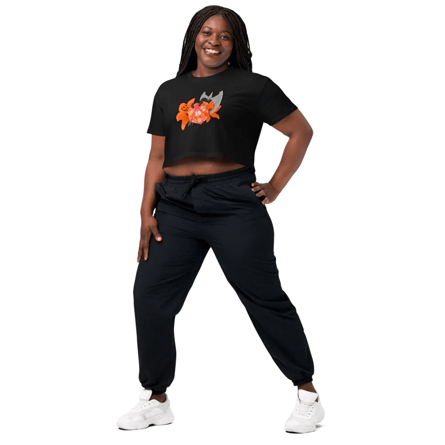 Karlach Inspired DND Die Crop Top product image (9)