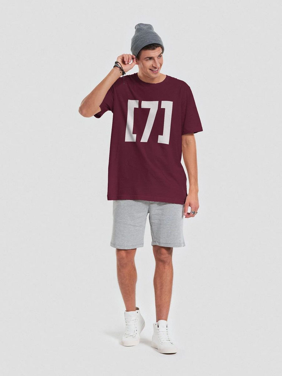 ASolid[7] Logo Plain Tee Shirt product image (3)