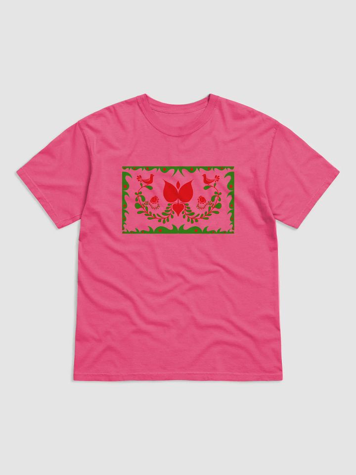 Hungarian Floral Color Bliss Cotton T-Shirt product image (1)