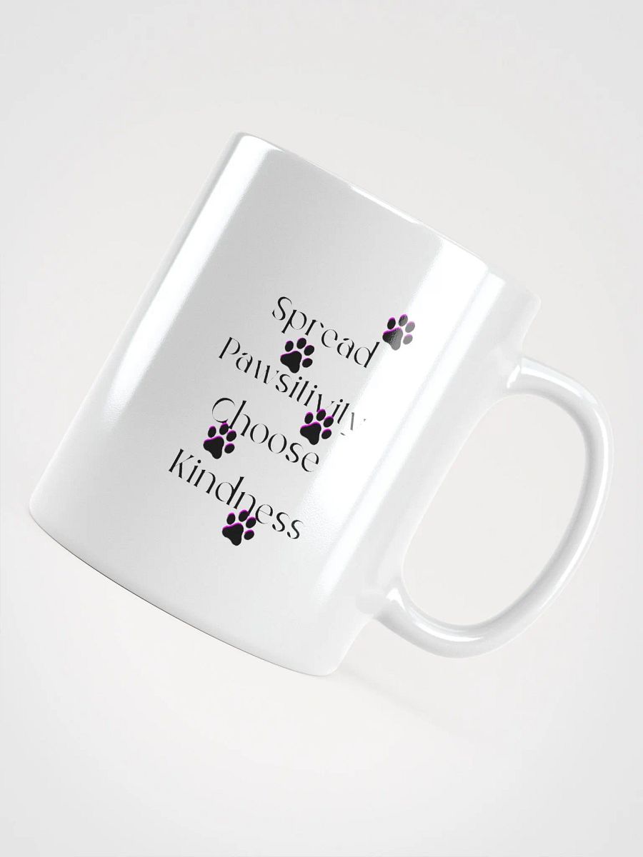 Spread Pawsitivity Choose Kindness Dog Lover Coffee Mug product image (4)