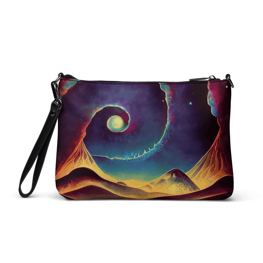 faux leather Cosmic Dream All-Over Crossbody Bag product image (3)