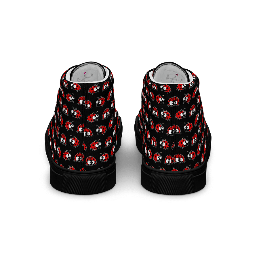 KittyPat's Ladybug Black High Tops product image (4)