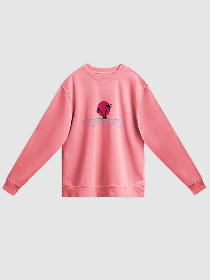Retro Sunset Grid Unisex Sweatshirt product image (1)