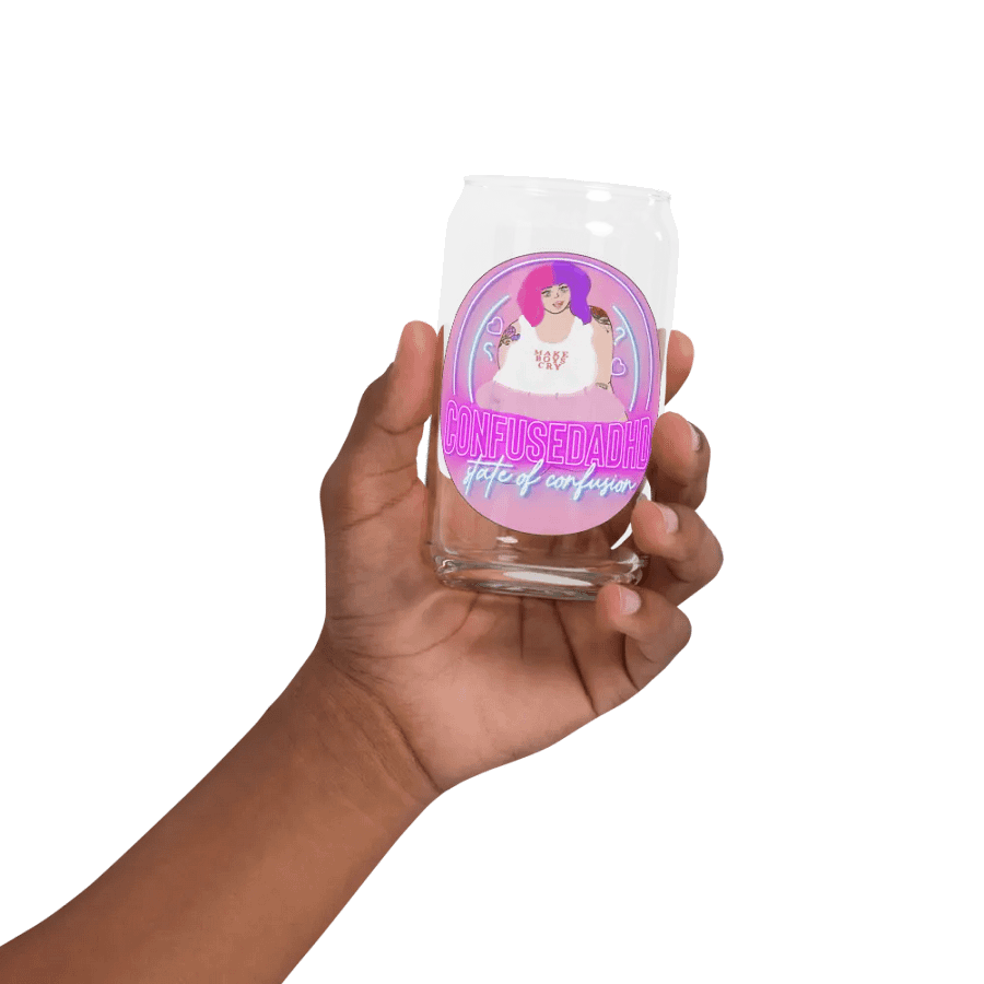 Character ADHD Logo Glass product image (32)