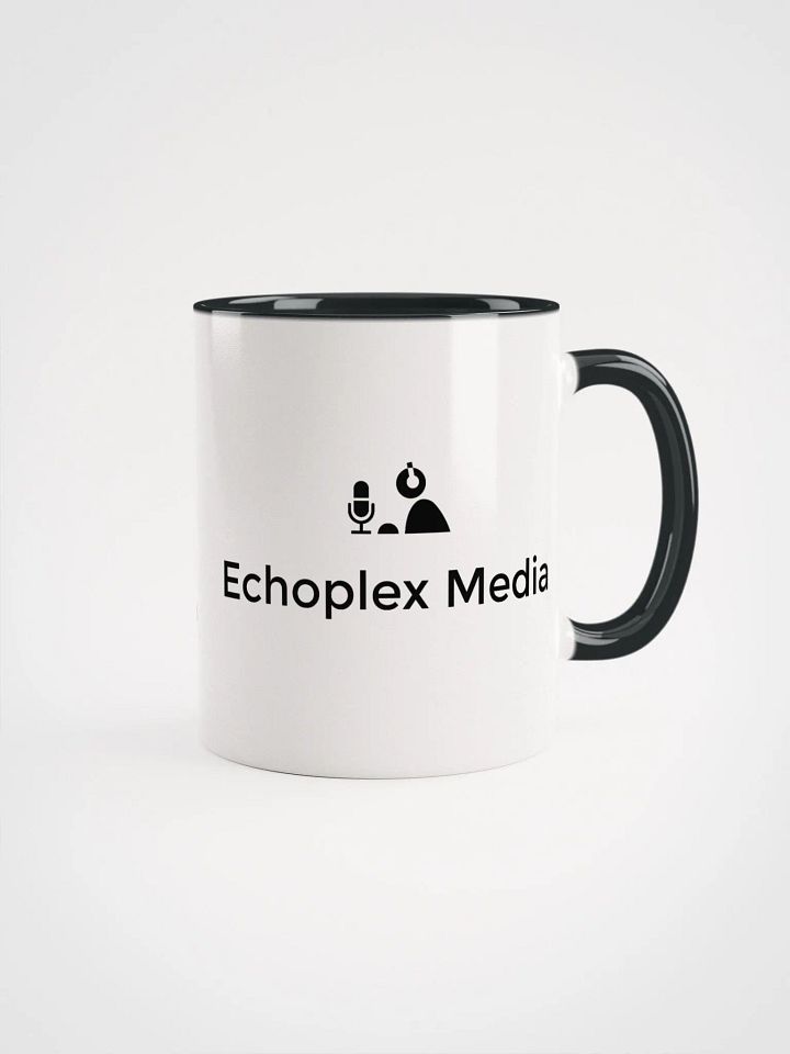 Chemtrails Plane Mug with Colored Handle product image (2)