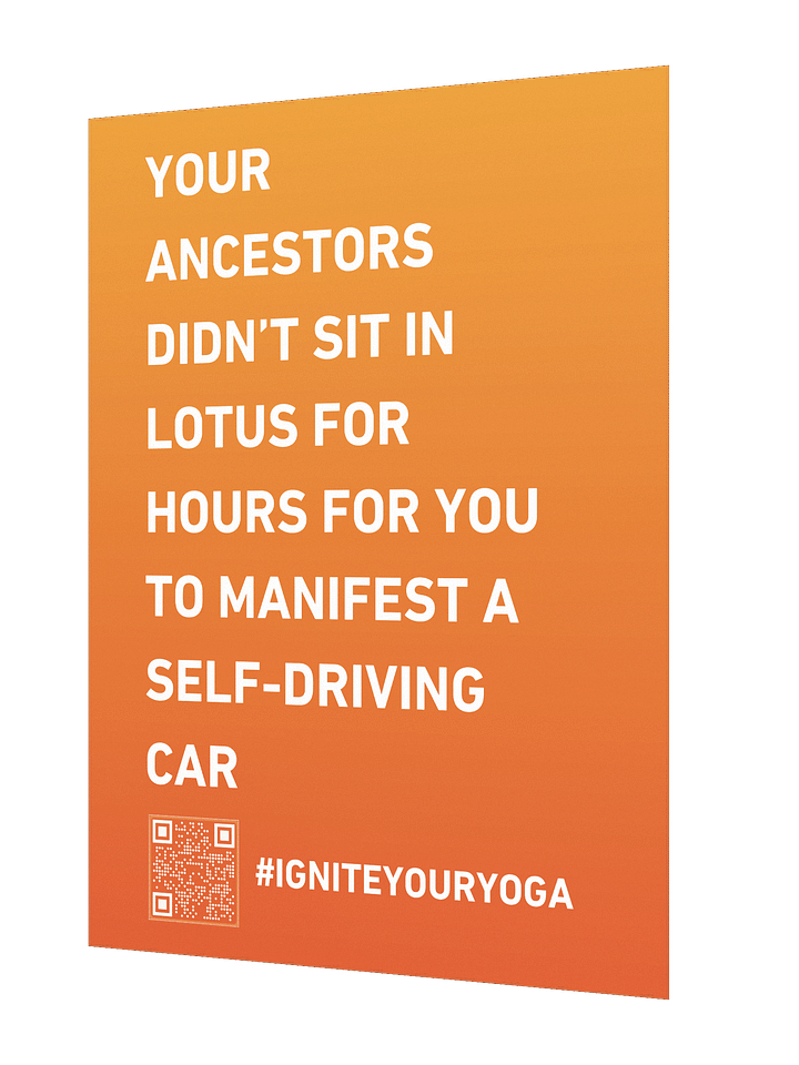 Manifest a Self-Driving Car Poster product image (2)