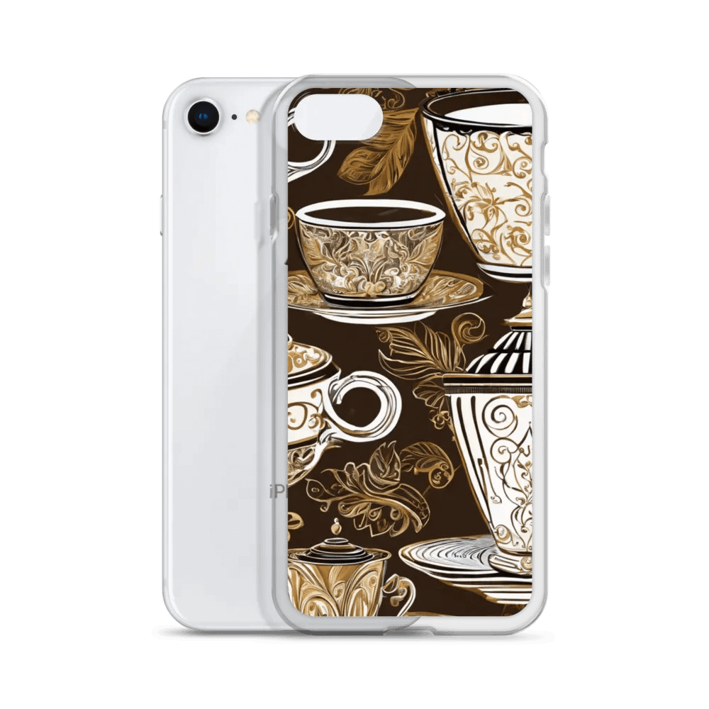 Vintage Coffee Cups iPhone® Case product image (51)