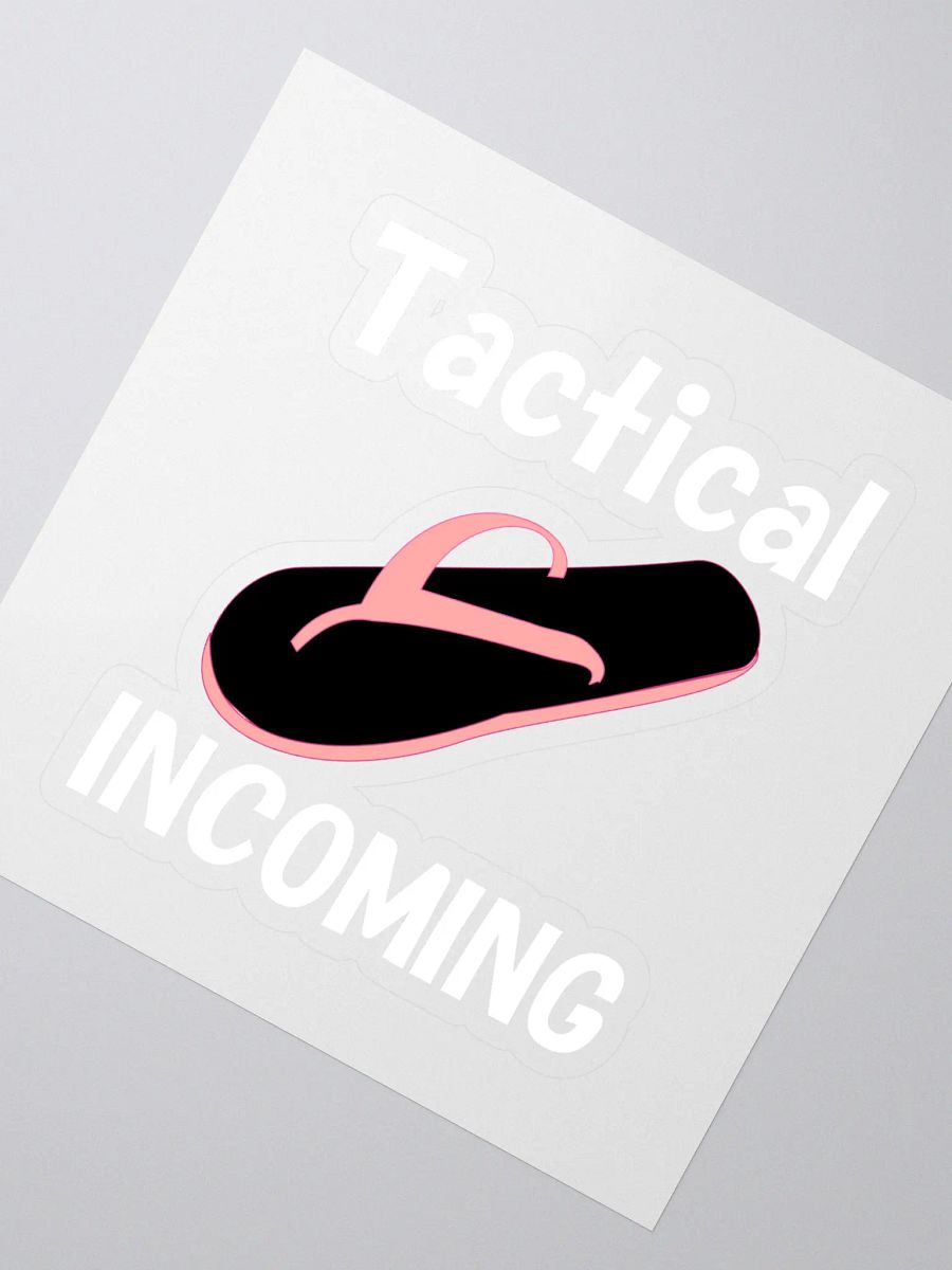 Tactical Flip-Flop Kiss Cut Stickers product image (2)