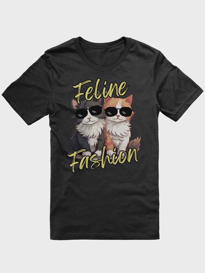 Feline Fashion Cool Cats Sunglasses Graphic Tee product image (13)