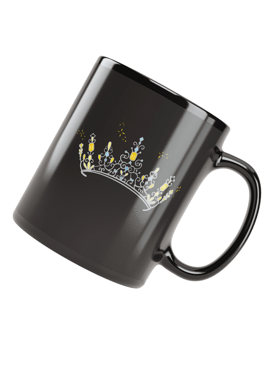 Crown Black Mug product image (4)