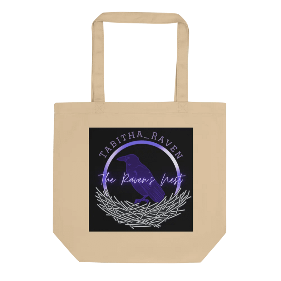 Raven's Nest Eco Tote: Mystical & Sustainable product image (1)