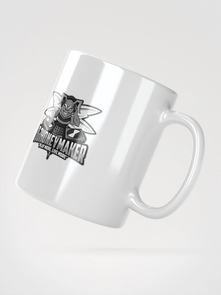 Black & White Logo White Glossy Mug product image (6)