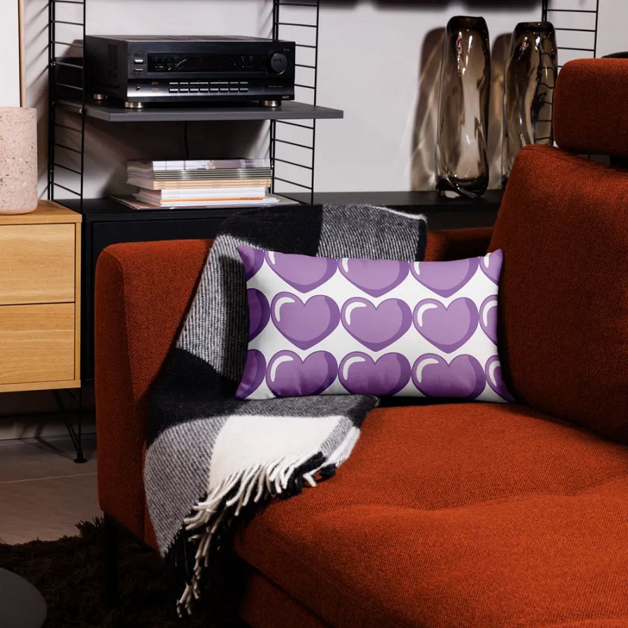 Glossy Hearts Premium Pillow Case product image (15)