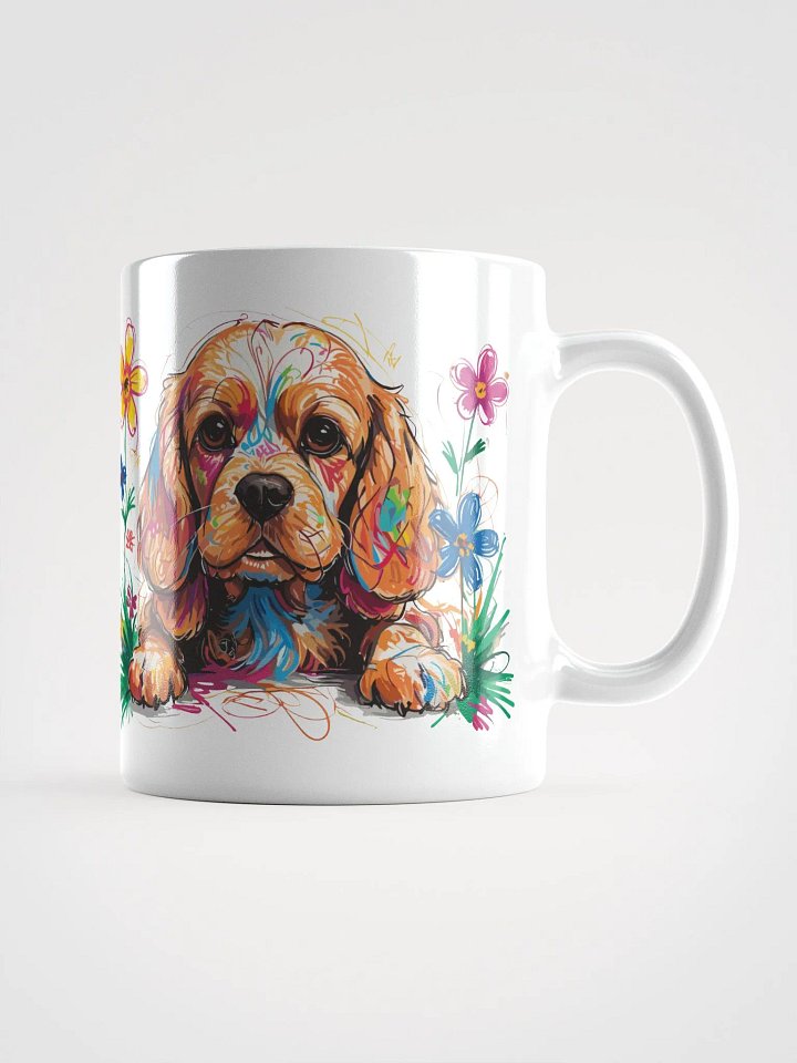 Scribbles Cocker Spaniel 5 , Mug product image (2)