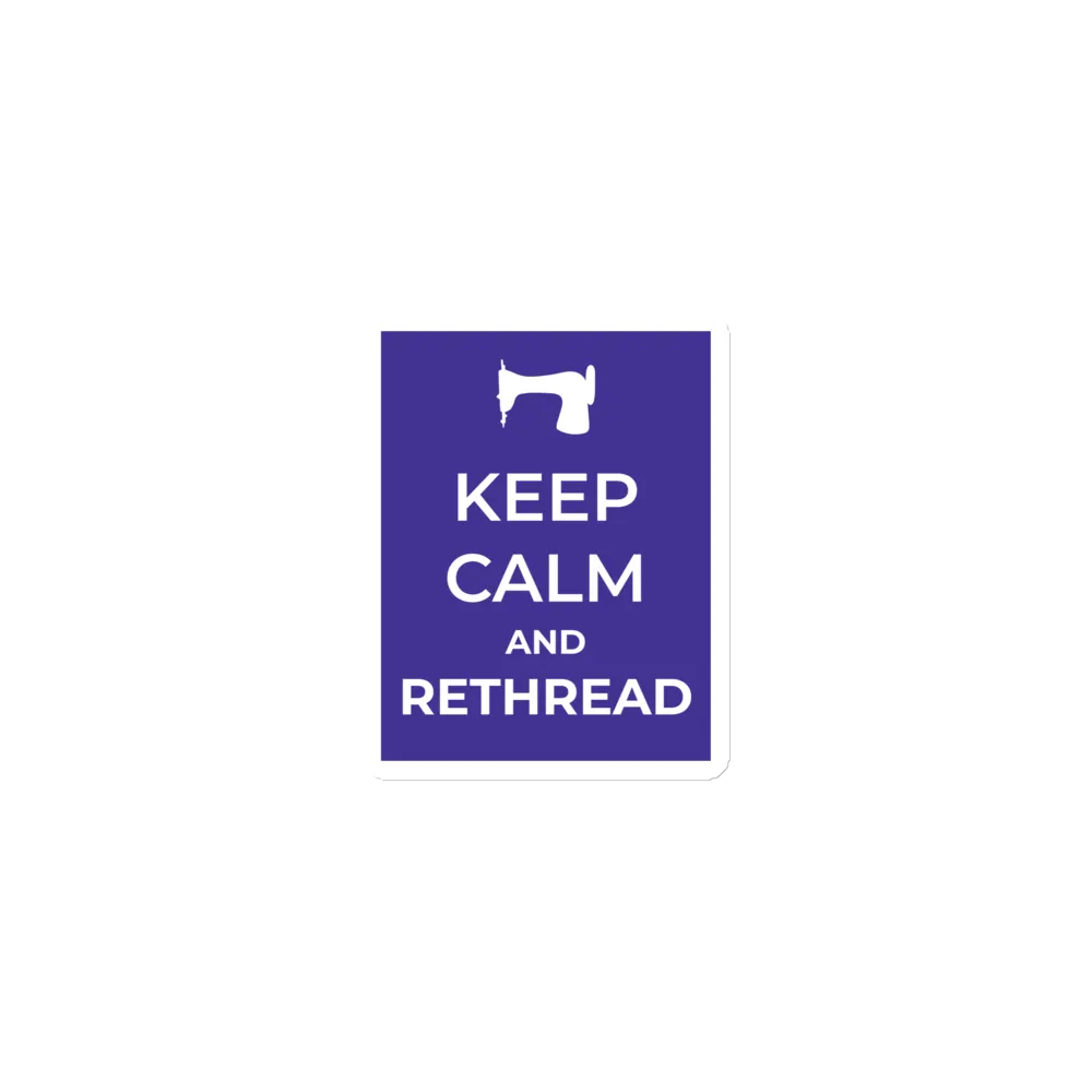 Keep Calm Blue Magnet product image (1)
