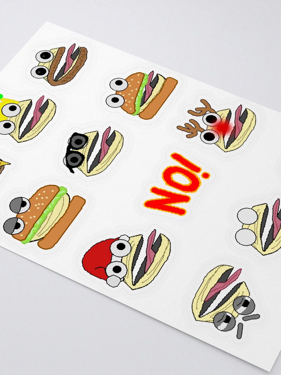 Jombie's Clam Stickers - Set #3 product image (3)