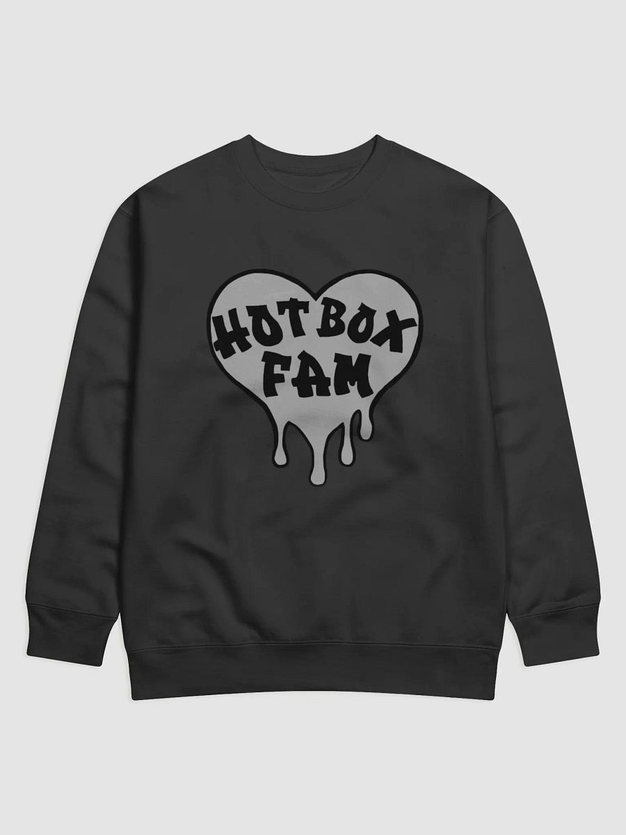 HOT BOX FAM GREY LOGO SWEAT SHIRT product image (2)